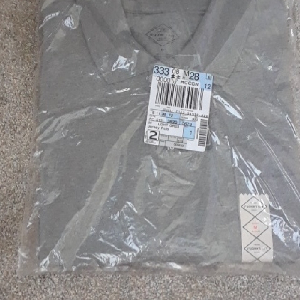 St. John's Bay Heather Gray Polo Shirt